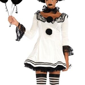PIERROT CLOWN COSTUME